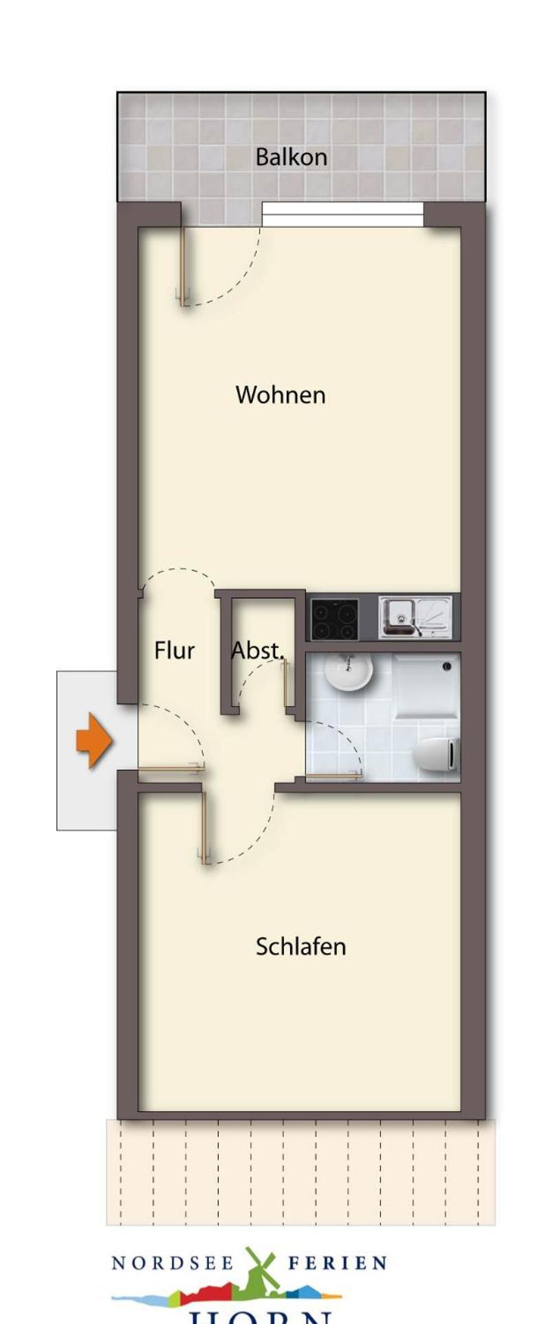 Meeresruhe Dornumersiel Luaran gambar